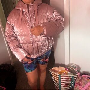 Zara Shiny Pink Jacket